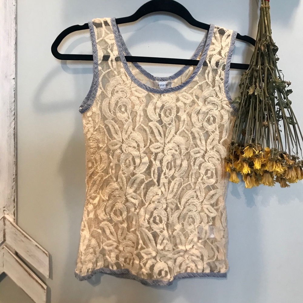 Lace Tank Top